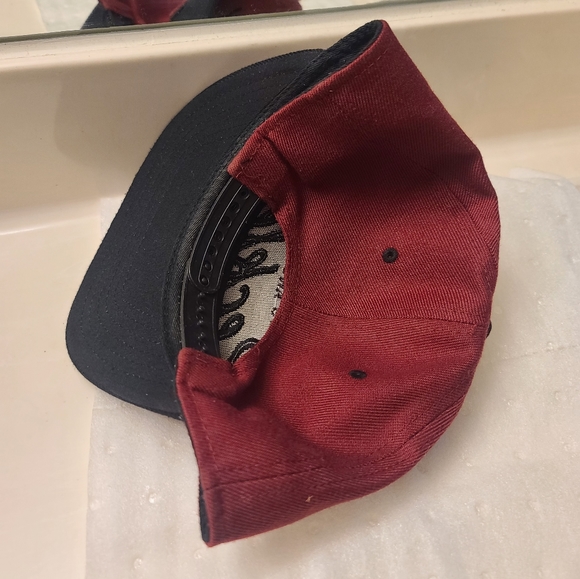 Burgundy Y&R Los Angeles Reckless Snapback - Picture 2 of 7